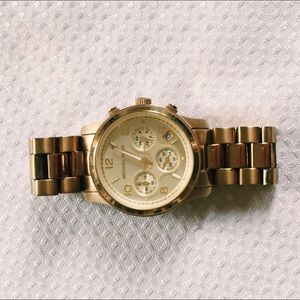Classic Michael Kors Gold Runway watch